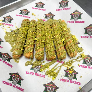 Pistachio Cream Churros